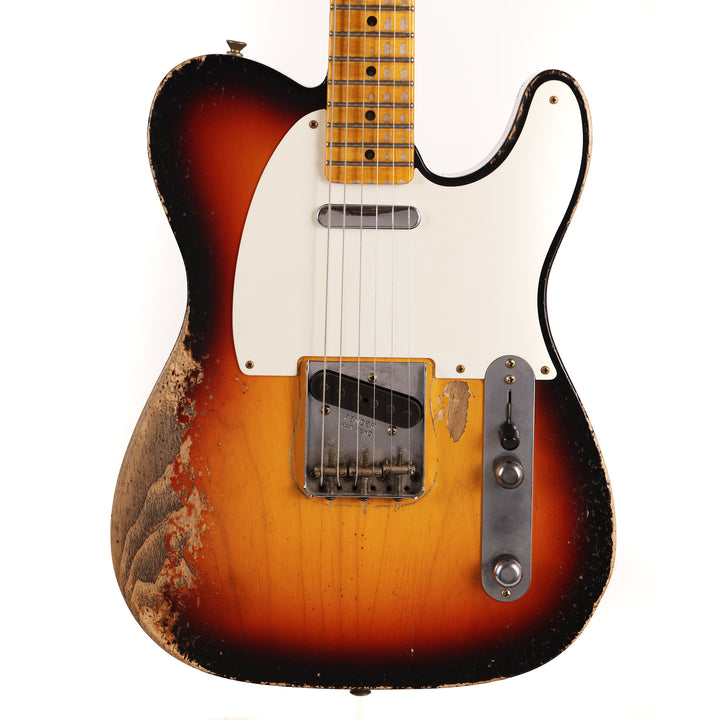Fender Custom Shop 1955 Telecaster Masterbuilt Andy Hicks Heavy Relic 2-Tone Sunburst