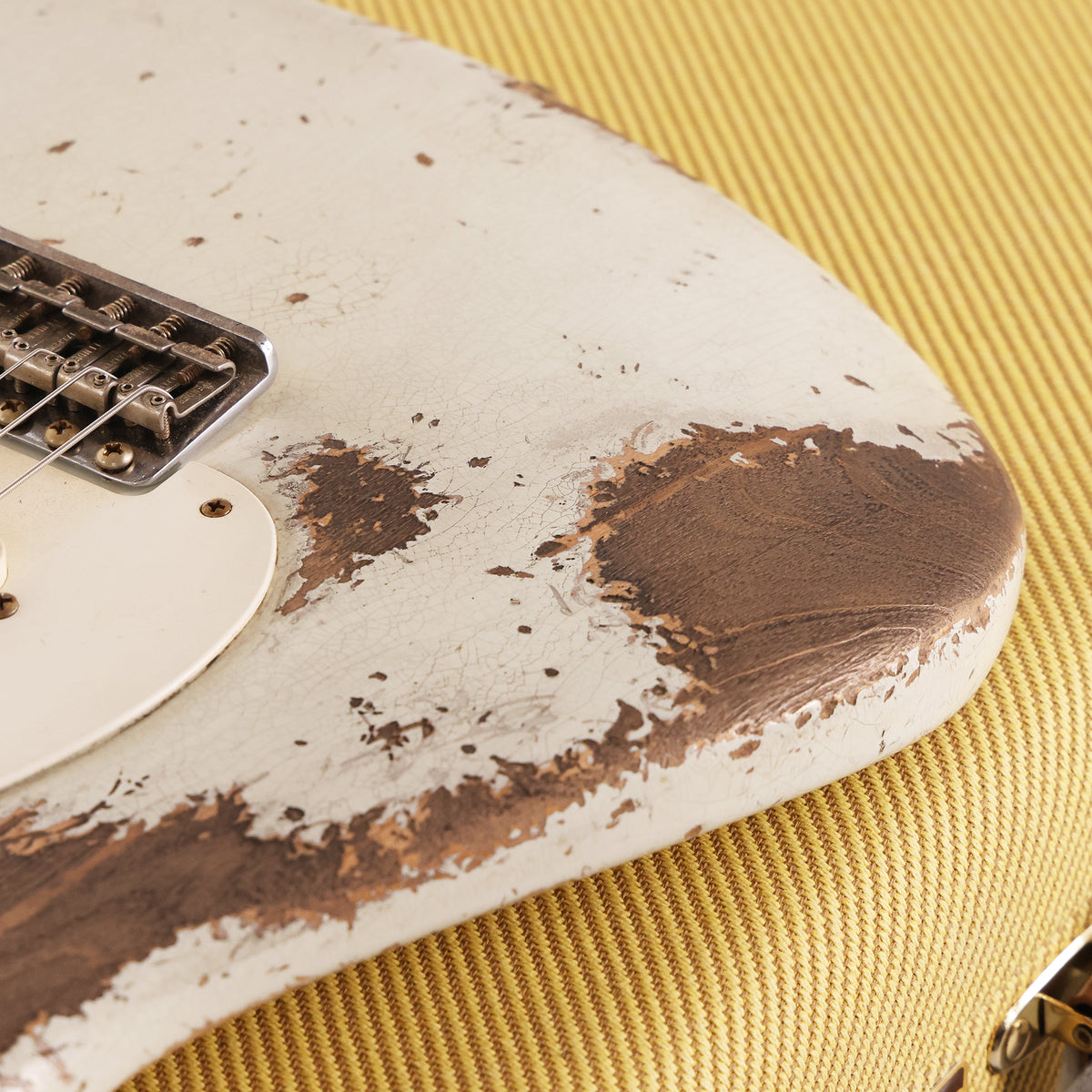 Fender Custom Shop 1955 Stratocaster Ultimate Relic Desert Tan Masterbuilt Greg Fessler — 10