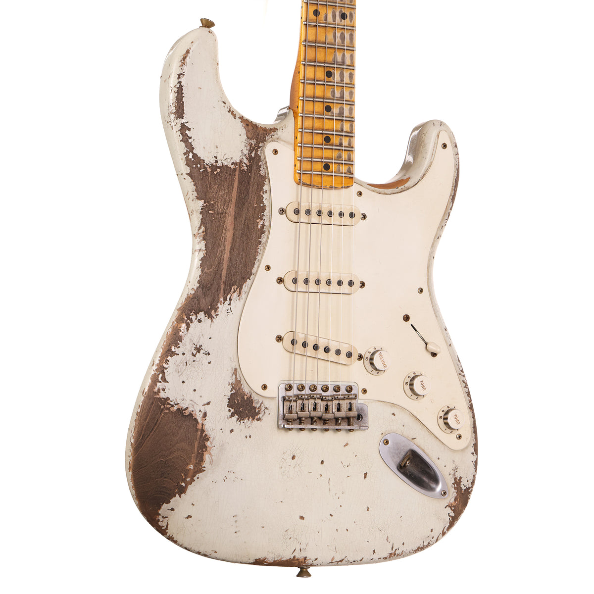 Fender Custom Shop 1955 Stratocaster Ultimate Relic Desert Tan Masterbuilt Greg Fessler — 1