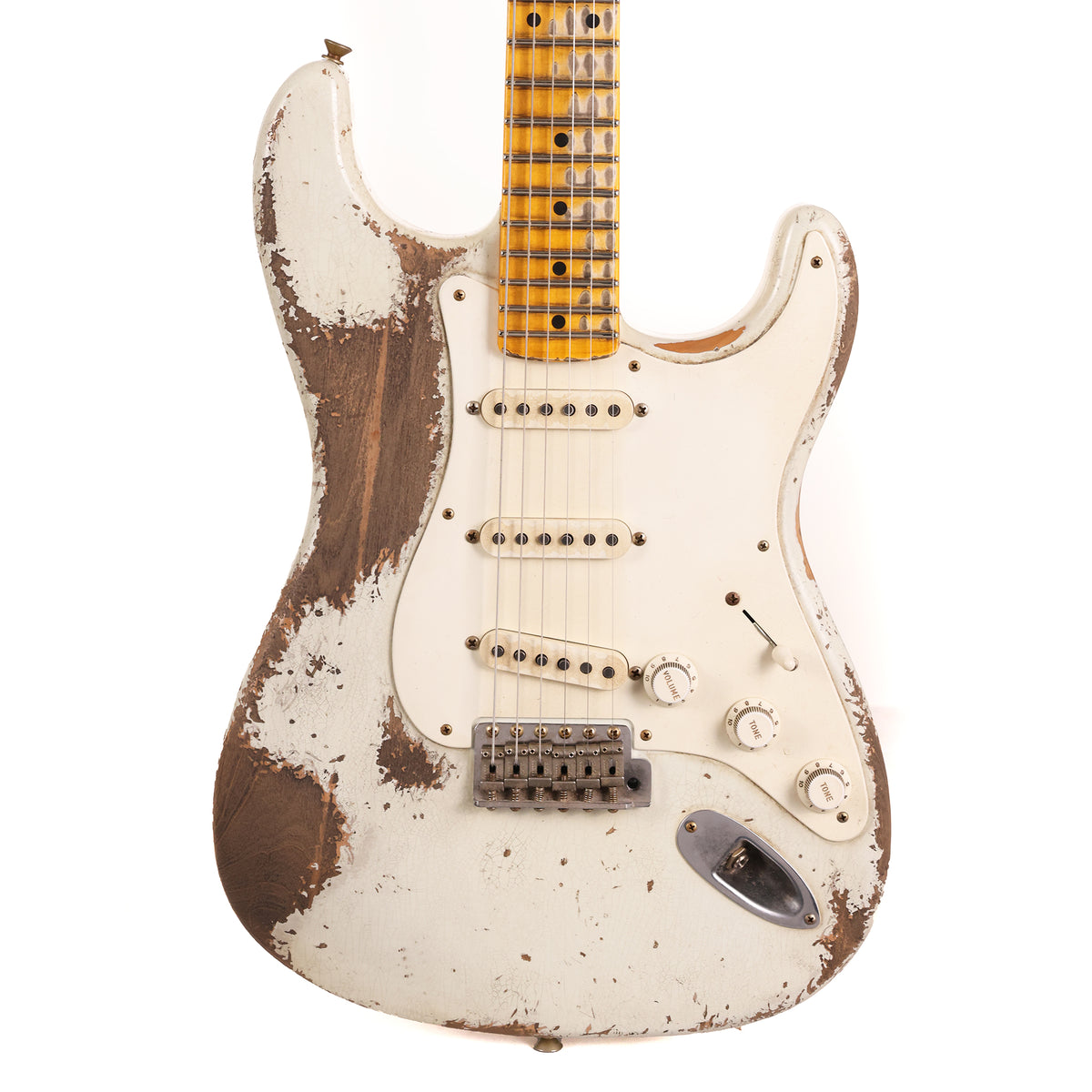 Fender Custom Shop 1955 Stratocaster Ultimate Relic Desert Tan Masterbuilt Greg Fessler — 2