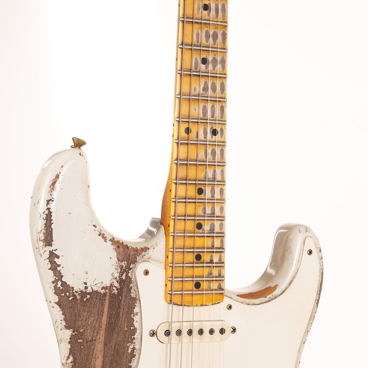 Fender Custom Shop 1955 Stratocaster Ultimate Relic Desert Tan Masterbuilt Greg Fessler — 7