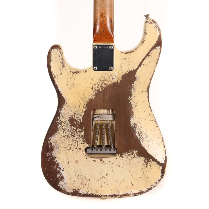 Fender Custom Shop 1960 Ultimate Relic Roasted Stratocaster Olympic White Masterbuilt Andy Hicks