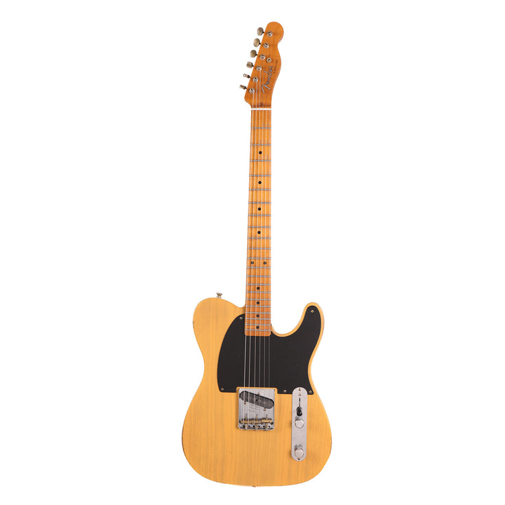 Fender Custom Shop 1953 Stealth Esquire Roasted Ash Journeyman Relic Butterscotch Blonde Masterbuilt Andy Hicks