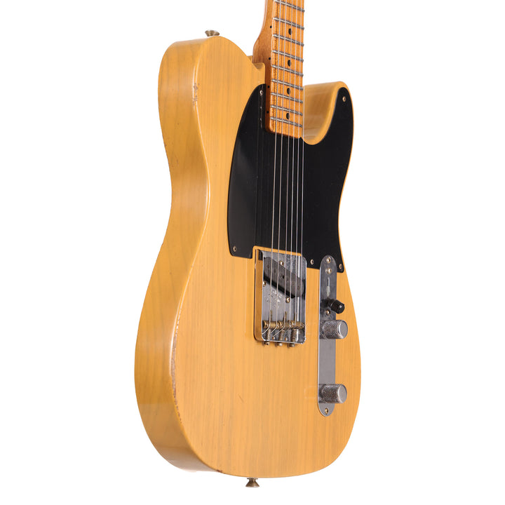 Fender Custom Shop 1953 Stealth Esquire Roasted Ash Journeyman Relic Butterscotch Blonde Masterbuilt Andy Hicks