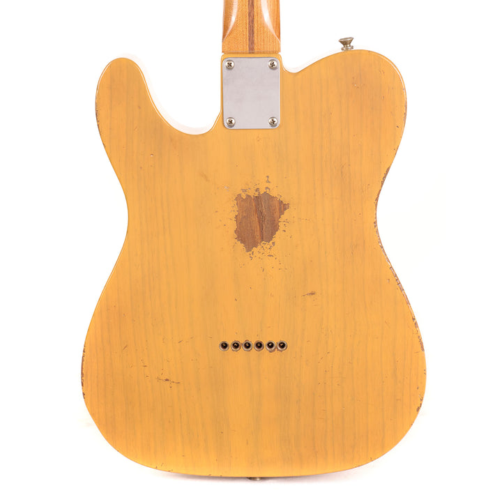 Fender Custom Shop 1953 Stealth Esquire Roasted Ash Journeyman Relic Butterscotch Blonde Masterbuilt Andy Hicks