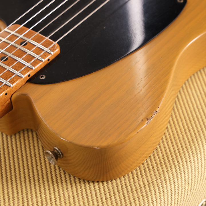 Fender Custom Shop 1953 Stealth Esquire Roasted Ash Journeyman Relic Butterscotch Blonde Masterbuilt Andy Hicks