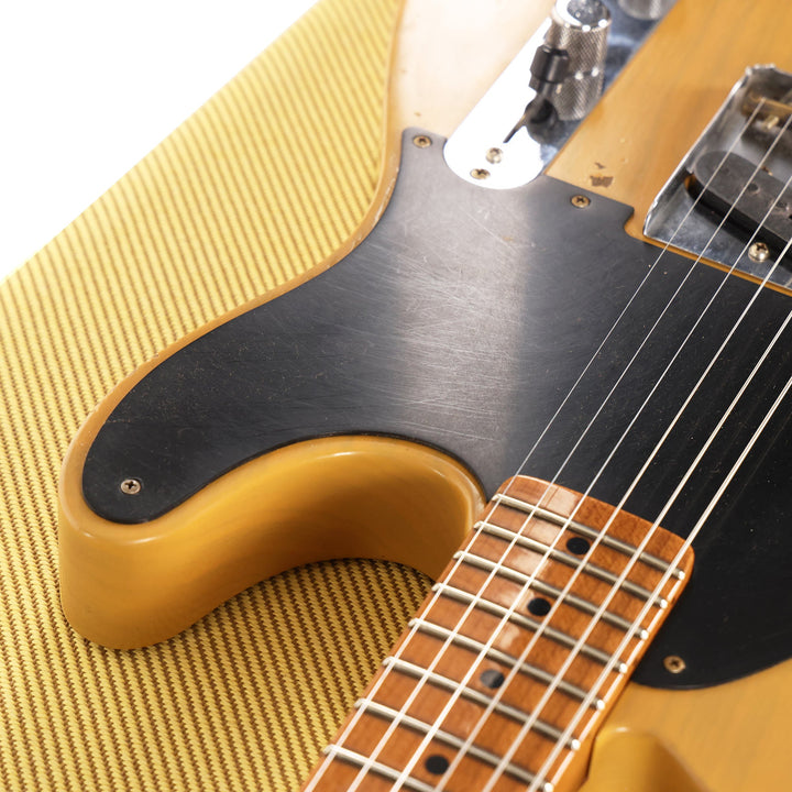 Fender Custom Shop 1953 Stealth Esquire Roasted Ash Journeyman Relic Butterscotch Blonde