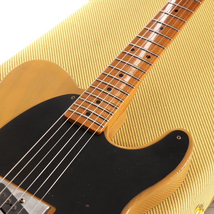 Fender Custom Shop 1953 Stealth Esquire Roasted Ash Journeyman Relic Butterscotch Blonde
