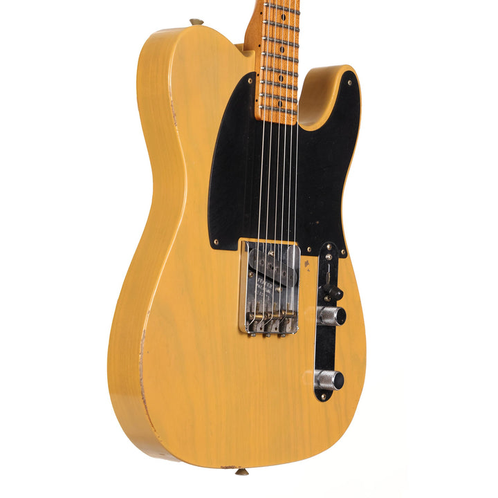 Fender Custom Shop 1953 Stealth Esquire Roasted Ash Journeyman Relic Butterscotch Blonde