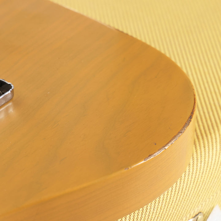 Fender Custom Shop 1953 Stealth Esquire Roasted Ash Journeyman Relic Butterscotch Blonde