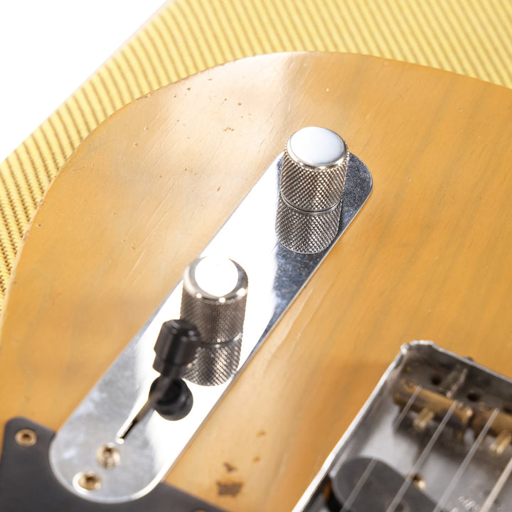 Fender Custom Shop 1953 Stealth Esquire Roasted Ash Journeyman Relic Butterscotch Blonde