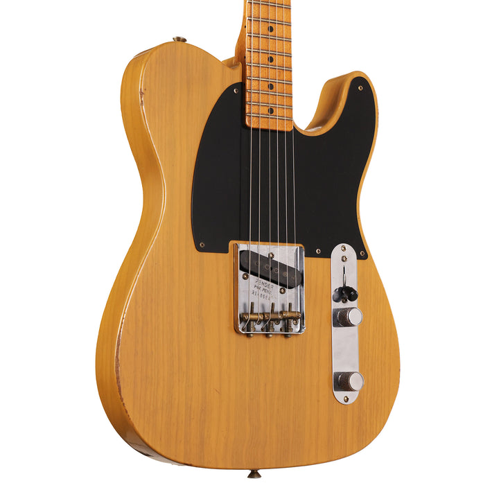 Fender Custom Shop 1953 Stealth Esquire Roasted Ash Journeyman Relic Butterscotch Blonde Masterbuilt Andy Hicks