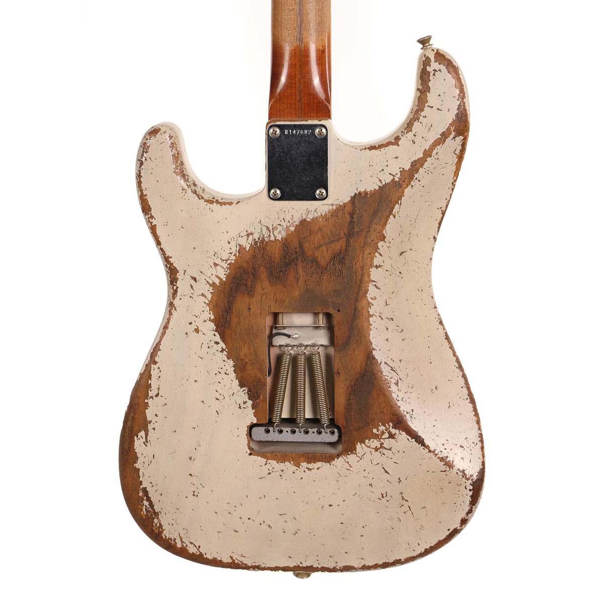 Fender Custom Shop 1957 Roasted Ash Stratocaster Ultimate Relic Masterbuilt Andy Hicks Relic White Blonde — 6