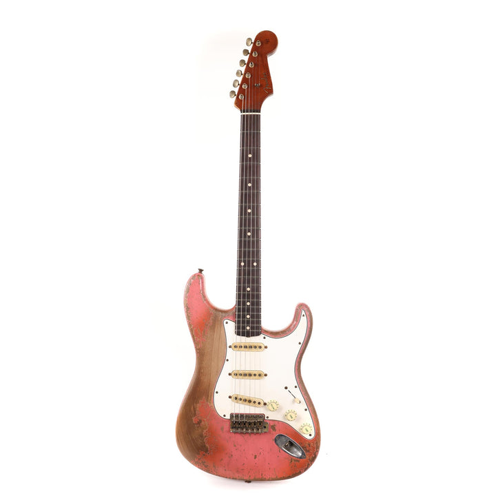 Fender Custom Shop 1962 Stratocaster Ultimate Relic Masterbuilt Vincent Van Trigt Coral Pink