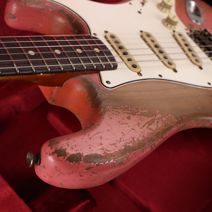 Fender Custom Shop 1962 Stratocaster Ultimate Relic Masterbuilt Vincent Van Trigt Coral Pink