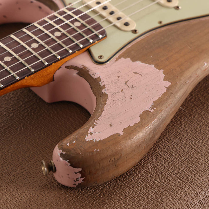 Fender Custom Shop 1962 Roasted Stratocaster Ultimate Relic Shell Pink Masterbuilt Greg Fessler