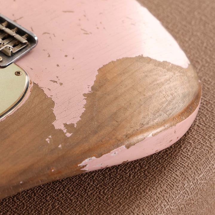 Fender Custom Shop 1962 Roasted Stratocaster Ultimate Relic Shell Pink Masterbuilt Greg Fessler