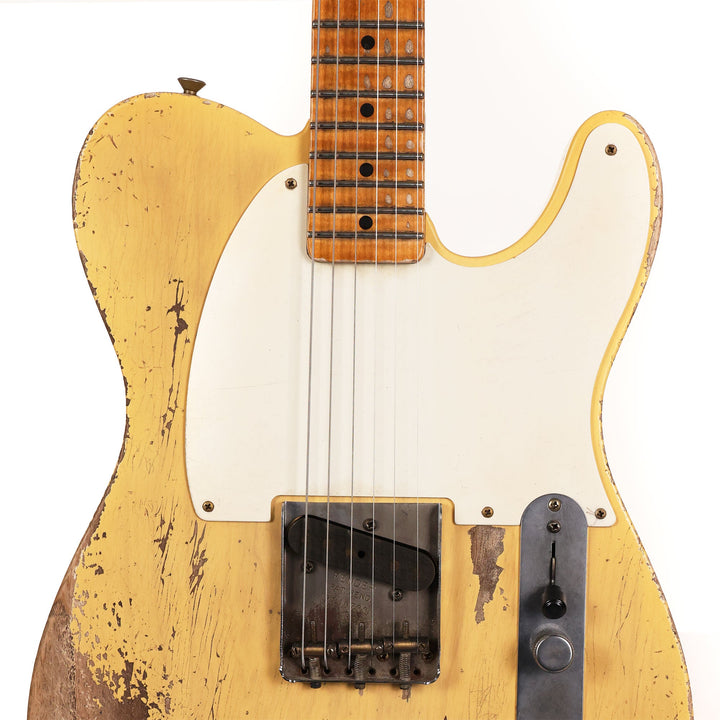 Fender Custom Shop 1953 Esquire Masterbuilt Andy Hicks Heavy Relic Nocaster Blonde