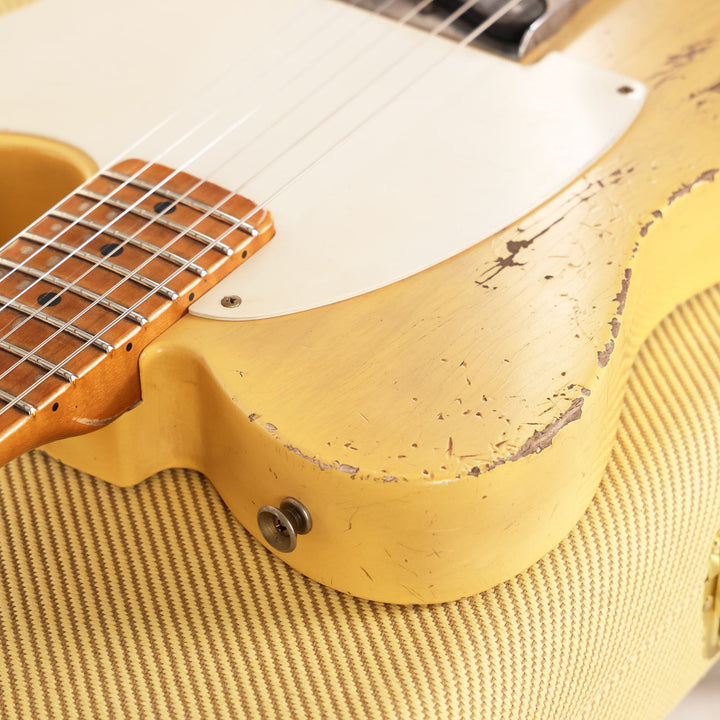 Fender Custom Shop 1953 Esquire Masterbuilt Andy Hicks Heavy Relic Nocaster Blonde