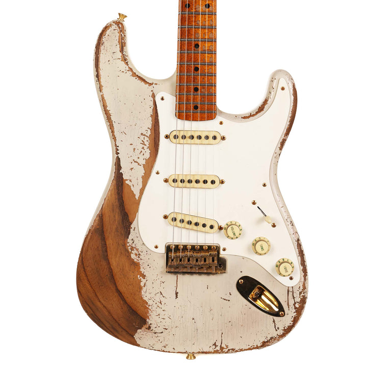 Fender Custom Shop 1957 Ultimate Relic Roasted Stratocaster Vintage Blonde Masterbuilt Andy Hicks