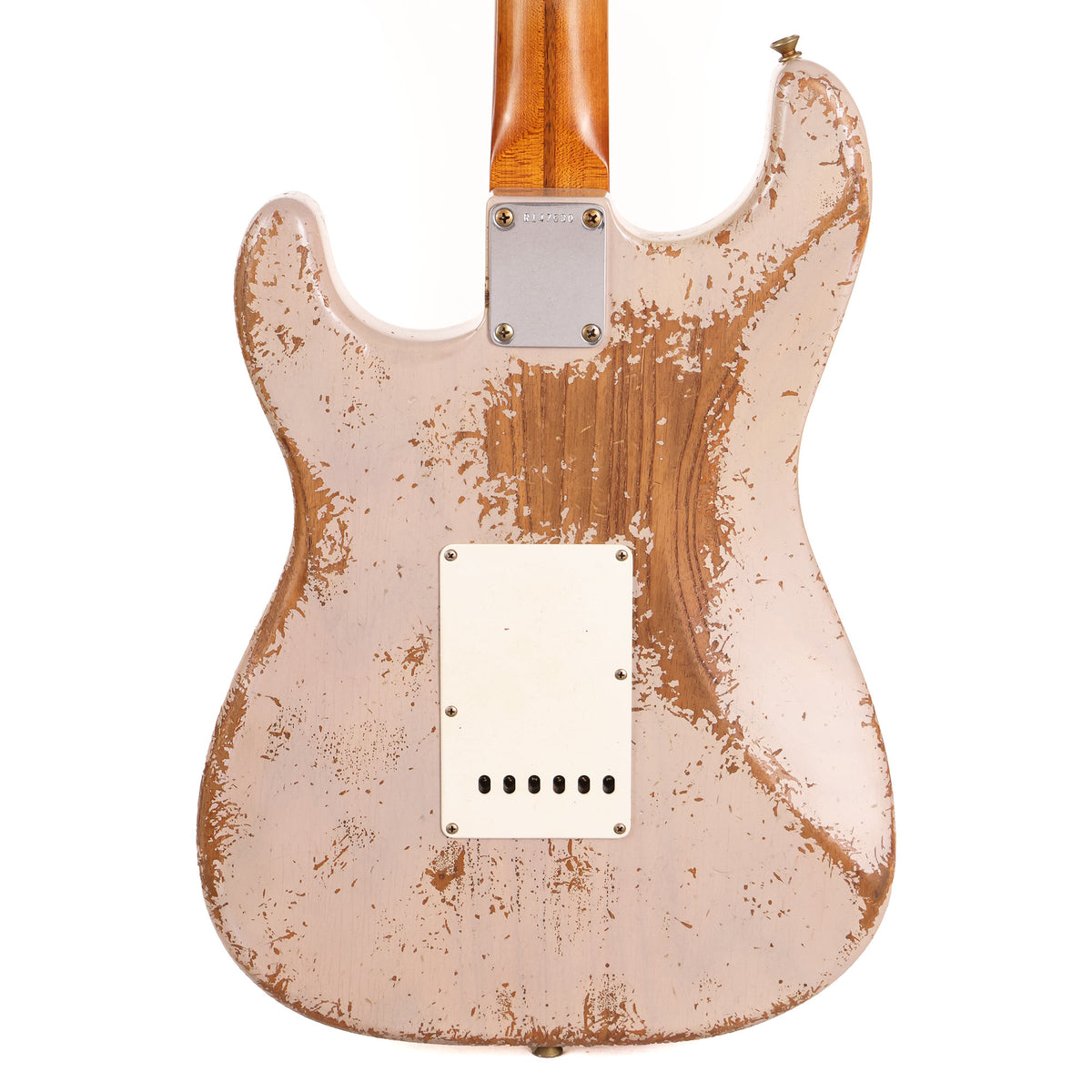 Fender Custom Shop 1955 Roasted Stratocaster Ultimate Relic Dirty White Blonde Masterbuilt Greg Fessler — 6