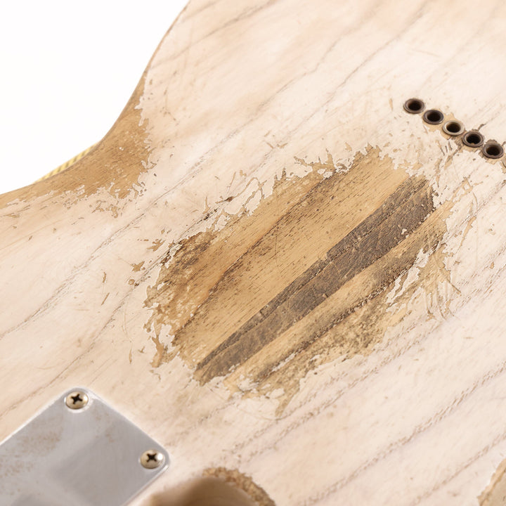 Fender Custom Shop 1957 Telecaster Ultimate Relic White Blonde Masterbuilt Andy Hicks