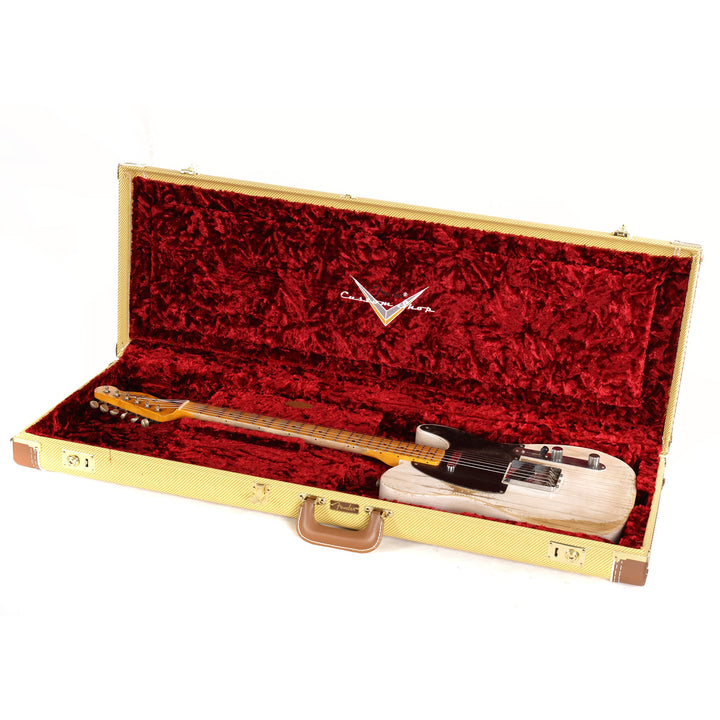 Fender Custom Shop 1957 Telecaster Ultimate Relic White Blonde Masterbuilt Andy Hicks