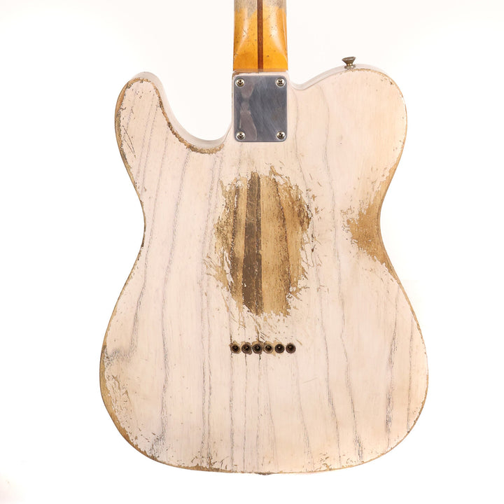 Fender Custom Shop 1957 Telecaster Ultimate Relic White Blonde Masterbuilt Andy Hicks