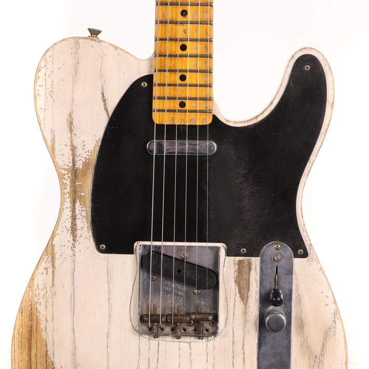 Fender Custom Shop 1957 Telecaster Ultimate Relic White Blonde Masterbuilt Andy Hicks