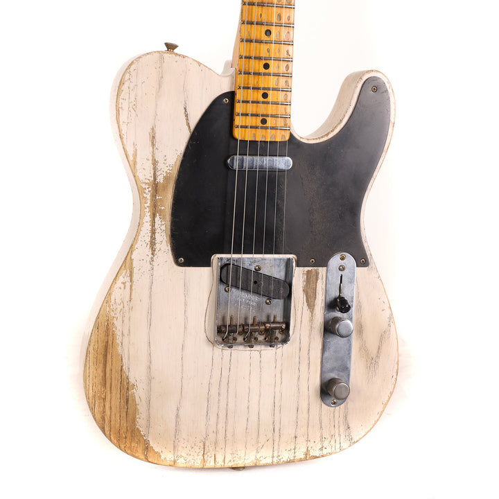 Fender Custom Shop 1957 Telecaster Ultimate Relic White Blonde Masterbuilt Andy Hicks