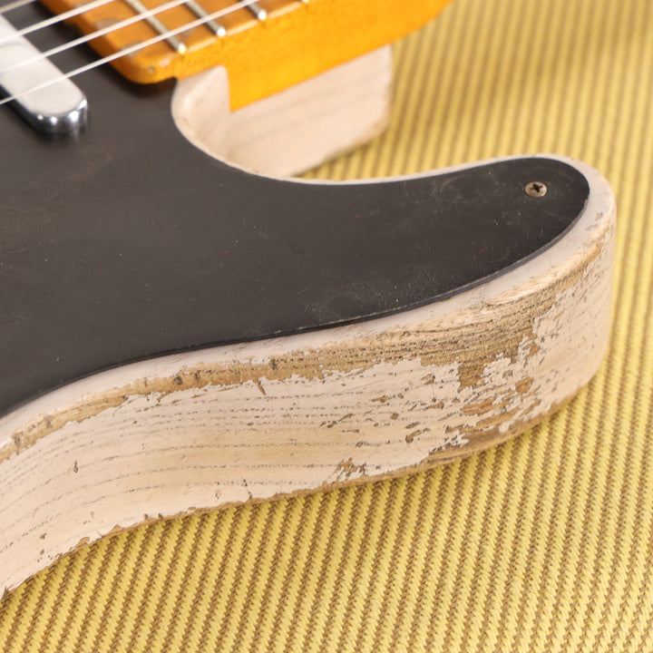 Fender Custom Shop 1957 Telecaster Ultimate Relic White Blonde Masterbuilt Andy Hicks