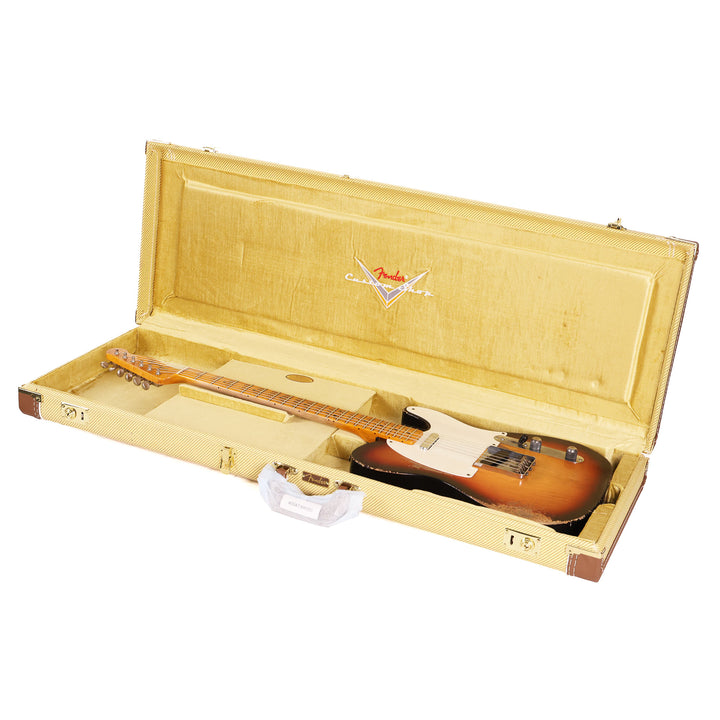 Fender Custom Shop 1955 Telecaster Heavy Relic 2-Tone Sunburst over Blonde Masterbuilt Andy Hicks