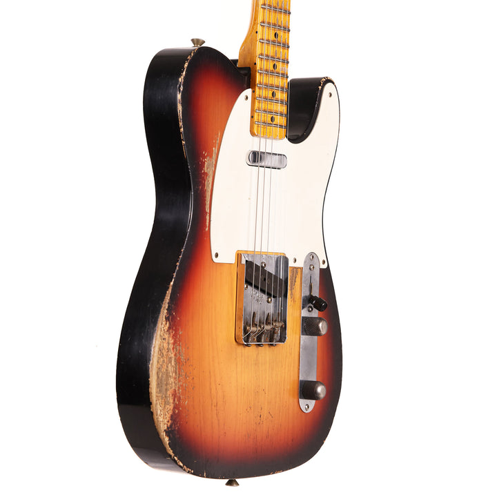 Fender Custom Shop 1955 Telecaster Heavy Relic 2-Tone Sunburst over Blonde Masterbuilt Andy Hicks