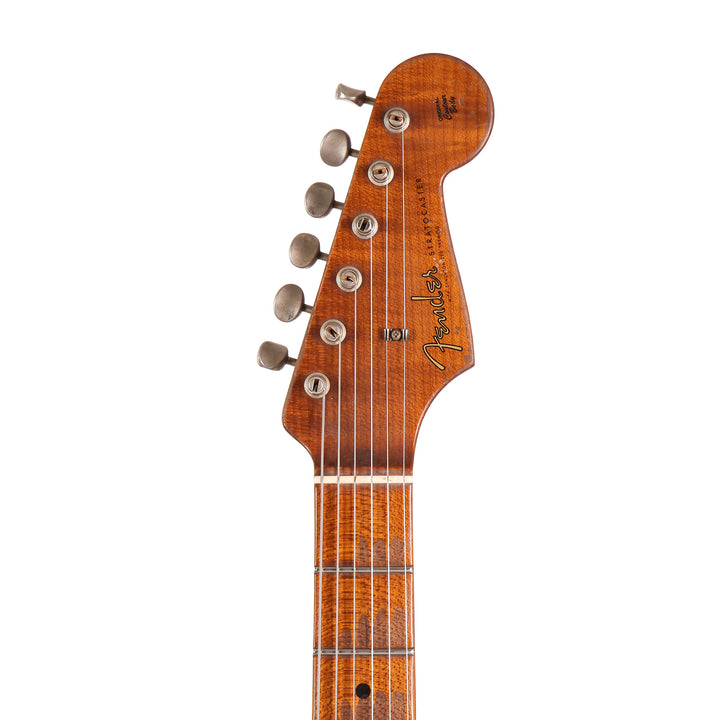 Fender Custom Shop 1957 Stratocaster Roasted Alder Heavy Relic Black Masterbuilt Andy Hicks