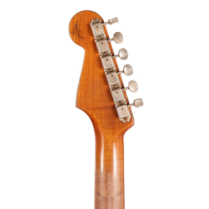 Fender Custom Shop 1957 Stratocaster Roasted Alder Heavy Relic Black Masterbuilt Andy Hicks