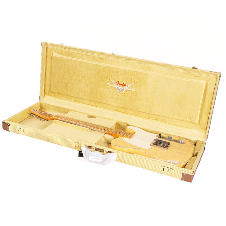 Fender Custom Shop 1953 Esquire Heavy Relic Nocaster Blonde Masterbuilt Andy Hicks