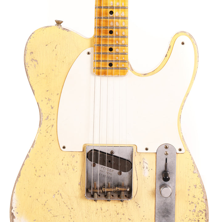 Fender Custom Shop 1953 Esquire Heavy Relic Nocaster Blonde Masterbuilt Andy Hicks