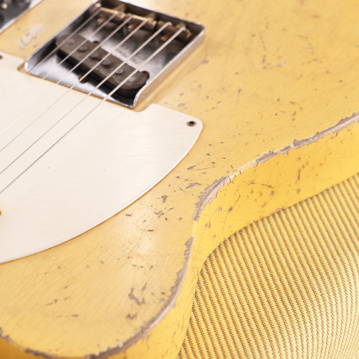 Fender Custom Shop 1953 Esquire Heavy Relic Nocaster Blonde Masterbuilt Andy Hicks
