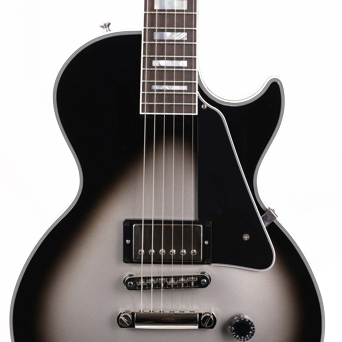 Gibson Custom Shop Les Paul Custom Made 2 Measure Single-Pickup Silverburst — 4