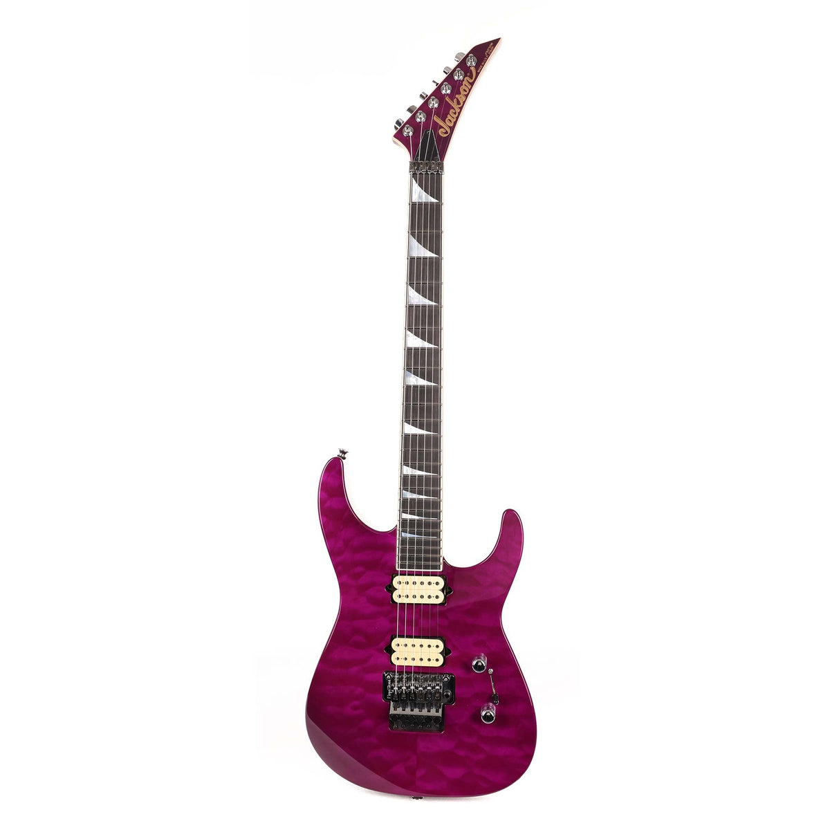 Jackson Custom Shop Soloist Transparent Purple Quilt Top — 2