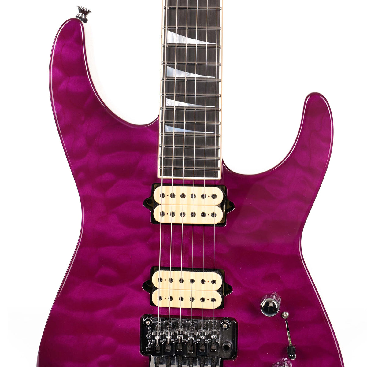 Jackson Custom Shop Soloist Transparent Purple Quilt Top — 4
