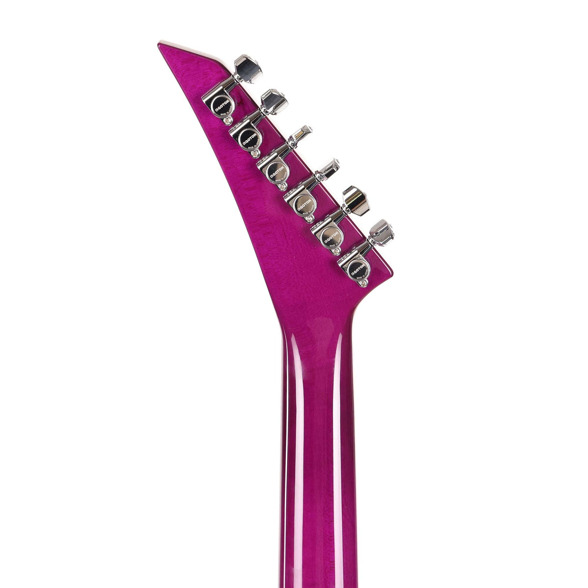 Jackson Custom Shop Soloist Transparent Purple Quilt Top — 7