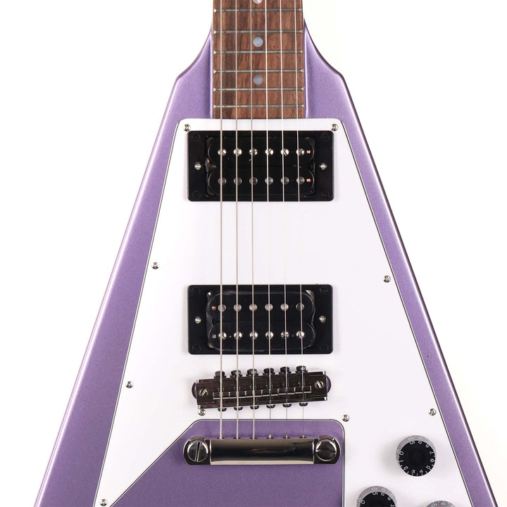 Epiphone Kirk Hammett 1979 Flying V Purple Metallic Used