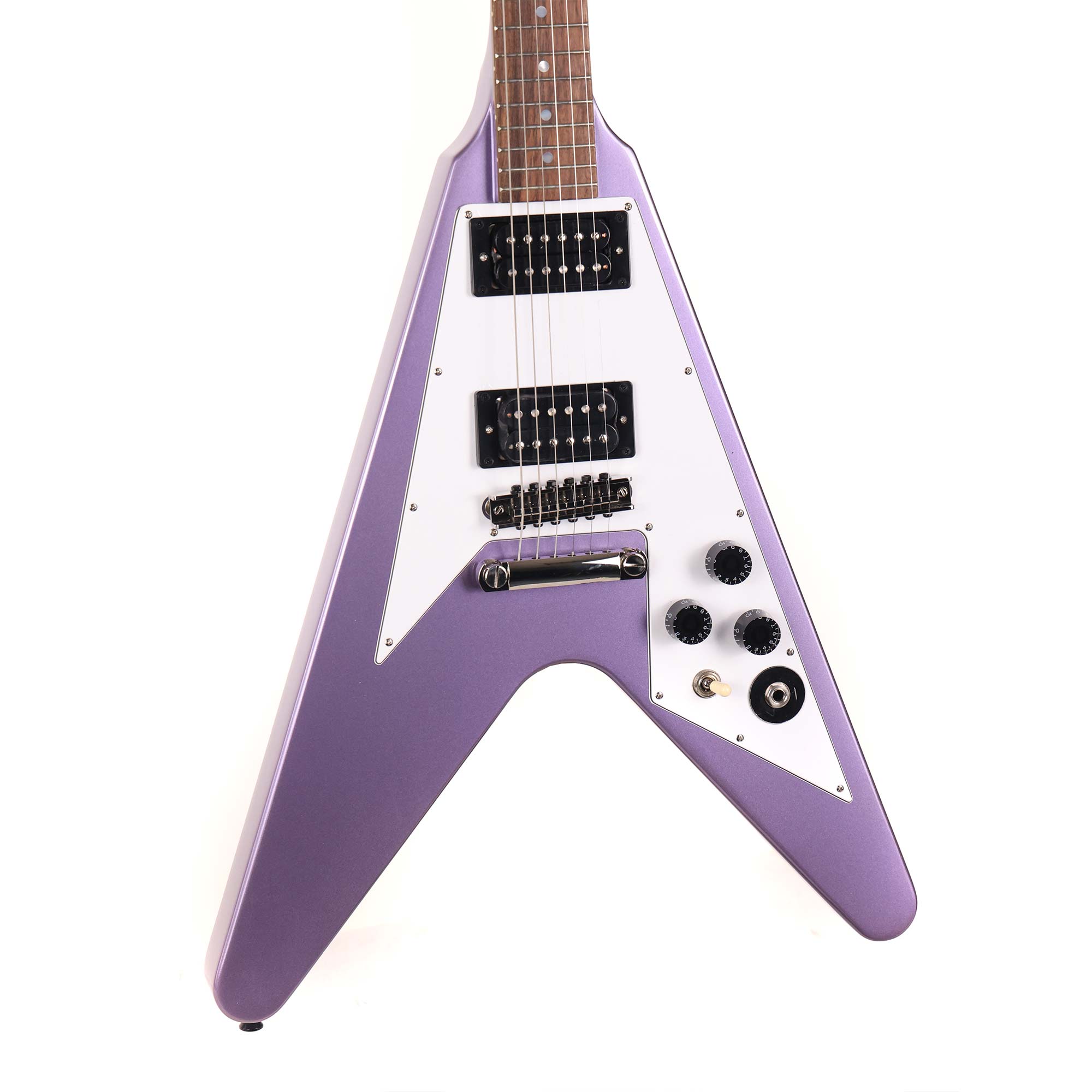 Epiphone Kirk Hammett 1979 Flying V Purple Metallic Used | The