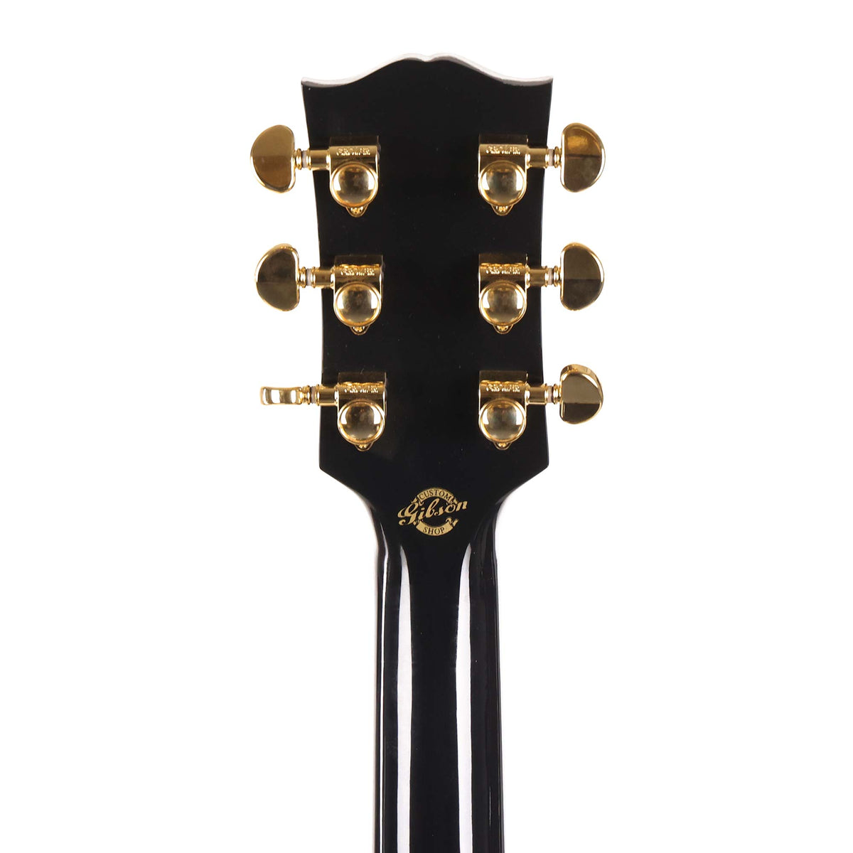 Gibson J-45 Custom Acoustic-Electric Ebony — 8