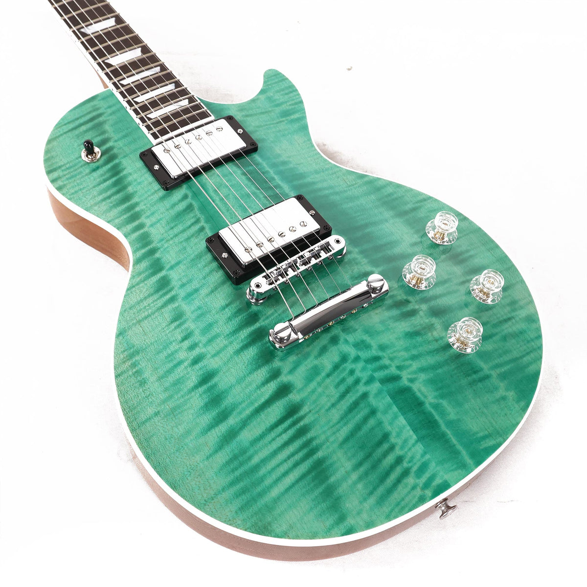 Gibson Les Paul Modern Figured Seafoam Green — 7