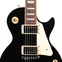 Gibson Les Paul Standard 60s Plain Top Ebony Top | The Music Zoo