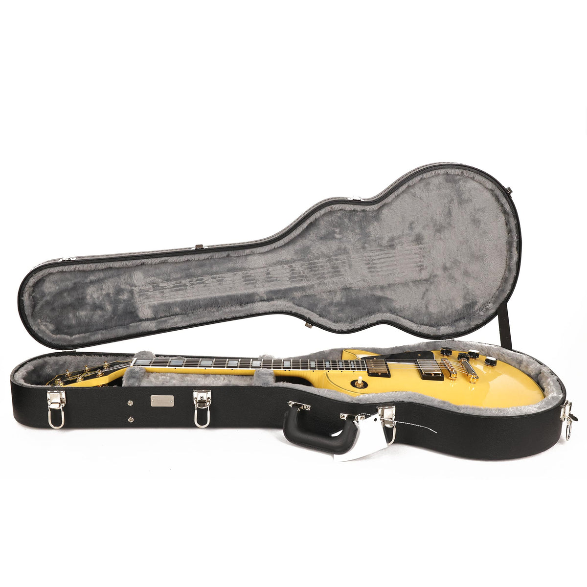 Gibson Custom Shop Les Paul Custom Aspen White Ultra Light Aged Made 2 Measure Headstock Repair — 12