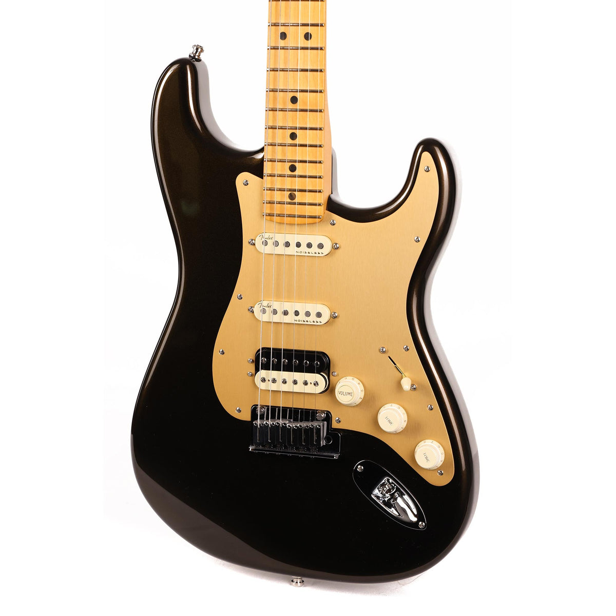 Fender American Ultra Stratocaster HSS Texas Tea — 5