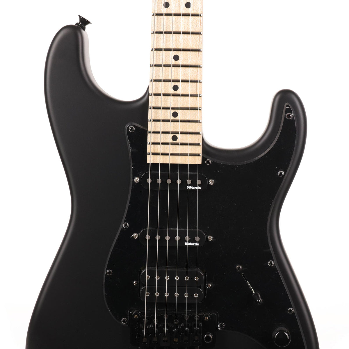 Charvel Custom Shop San Dimas HSS Satin Black — 6